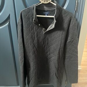 Croft & Barrow Men's Black Quilted Shirt Jacket